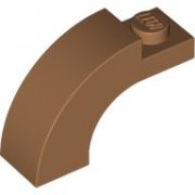 LEGO Brick 1x3x1 2/3 Circle Arch Medium Nougat B3315-6590768