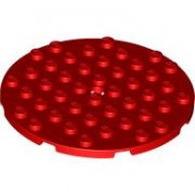 LEGO Plate 8x8 Röd B4163-6594752