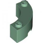 LEGO Brick 3x3x1 1/4 Circle Sandgrön B4171-6599347