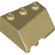 LEGO Right Roof Tile 3x3 Beige B4111-6601216