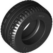 LEGO Technic Däck Street 30.4x14 Svart + Fälg Svart T1238-6601610