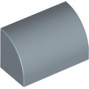 LEGO Brick 1x2 Outside Half Bow Sandblå B2058-6602220