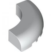 LEGO 1/4 Arch Brick 5x5 W. Cutout Vit B4049-6602846