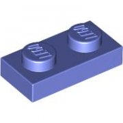 LEGO Plate 1x2 Violett B4090-6605532
