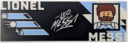 LEGO Tile 2x6 Lionel Messi Vit B3473-6606671