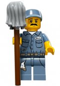 LEGO Minifigur Vaktmästare 710117