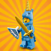 LEGO MF Serie 18 Unicorn Guy 71021-17