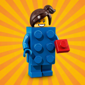 LEGO MF Serie 18 Brick Suit Girl 71021-3