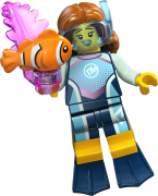 LEGO Minifigurer Serie 29 Marine Biologist 71052-2