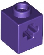 LEGO Technic Brick 1x1 With Cross Hole Lila T1184-6610988