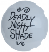 LEGO Brick 6x6 Round Dome Deadly Night Shade Ljusgrå R0726-6592965