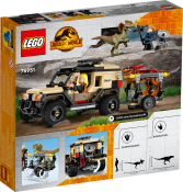 LEGO Jurassic World Pyroraptor och dilophosaurus transport 76951