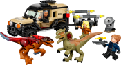 LEGO Jurassic World Pyroraptor och dilophosaurus transport 76951