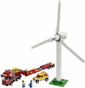 LEGO City Wind Turbine Transport 7747