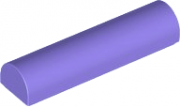 LEGO Plate 1x4x2/3 Outside Bow Violett B4089-6605534