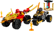 LEGO Ninjago 4+ Kais och Ras bil och motorcykelstrid 71789