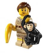 LEGO Djurskötare med apa 88056