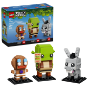 LEGO BrickHeadZ Shrek, Åsnan och Peppris figurer 40923