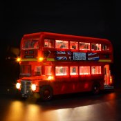 Belysning till 10258 London Buss BX015
