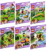 LEGO Friends Alla 6st påsarna serie 1+2 410999