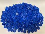 LEGO EBRIX Bundle 500 Pcs Round Plate 2x2 blå 403223-R1019