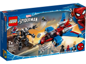 LEGO Super Heroes Spiderjet mot Venoms robot 76150
