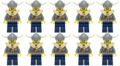 LEGO Viking Warrior 10-pack Ebrix Army Builder VIK040-R1058