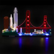 Belysning till 21043 Architecture San Francisco LGK103