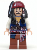 LEGO Pirates Of The Caribbean Jack Sparrow poc001