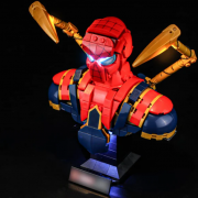Belysning till Super Heroes Iron Spider Man byst 76326 LGK794