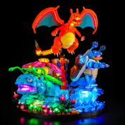 Belysning till Pokémon Venusaur Charizard och Blastoise 72153 LGK846