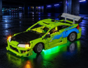 Belysning till Technic Fast and Furious Mitsubishi Eclipse bil 42229 LGK896