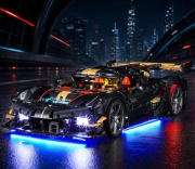 Belysning till Technic Koenigsegg Sadair s Spear megabil 42232 LGK917