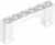 LEGO Brick W. Inside Bow 1x6x2 Transparent 6518155-B1585