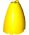 LEGO Wall Element Cone 3x6x6 Gul B1996-6584211