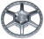 LEGO Technic Navkapsel Dia. 17,82 No.2 Metallic Silver T1136-6409555