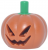 LEGO Mini Huvudbonad Jack-o-lantern Mörkorange R0710-6604936