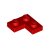 LEGO Corner Plate 1x2x2 Röd 242021-B2721