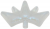 LEGO Diadem Krona No.3 Transparent Opalescence R1045-6518537