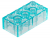 LEGO Brick 2x4 Transparent Ljusblå B1438-6508680