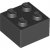 LEGO Brick 2x2 Svart B1655-300326