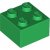 LEGO Brick 2x2 Grön B3904-300328