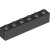 LEGO Brick 1x6 Svart B0-300926