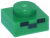 LEGO Plate 1x1 Minecraft Micromob Zombie Face Grön R1179-6546787