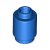 LEGO Brick Round 1x1 Blå B1941-306223
