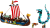 LEGO Creator Vikingaskepp och Midgårdsormen 31132