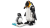 LEGO Creator Vilda djur pandafamilj 31165