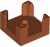 LEGO Wall 2x2x1 W. Knob Mörkorange R0-6528544