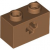 LEGO Technic Brick 1x2 With Cross Hole Medium Nougat T1176-6611003