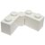 LEGO Hinge Brick 1x2 vit 383101-B408